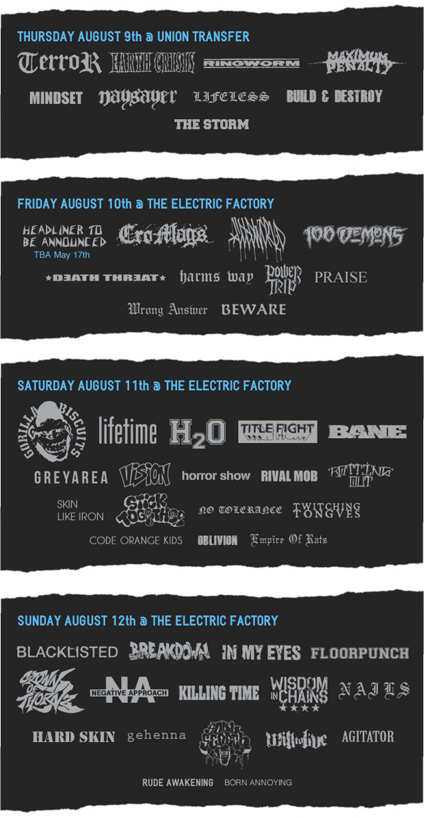 This Is Hardcore Fest 2012 lineup