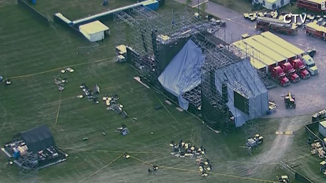 Stage collapse in Toronto