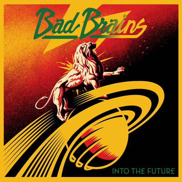 Bad Brains "Into the Future" cover art by Shepard Fairey
