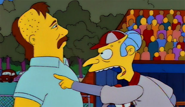Don Mattingly on "The Simpsons" in 1992
