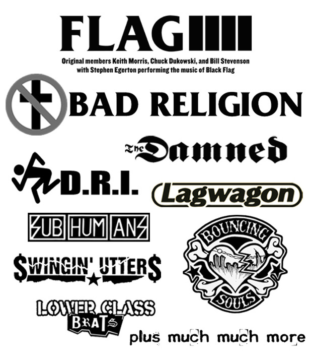 2013 Punk Rock Bowling and Music Festival headliners