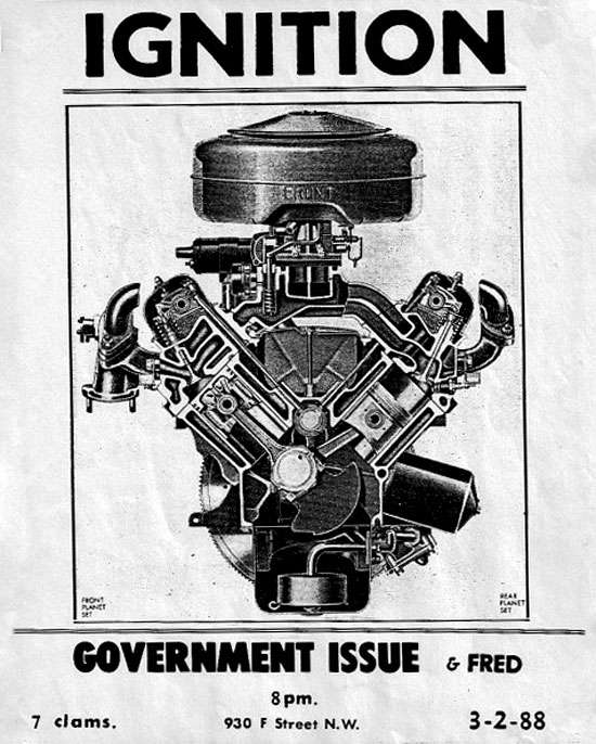 Ignition, Government Issue, 1988 