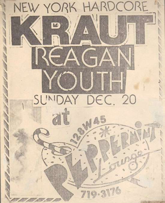 Kraut, Reagan Youth, 1981 
