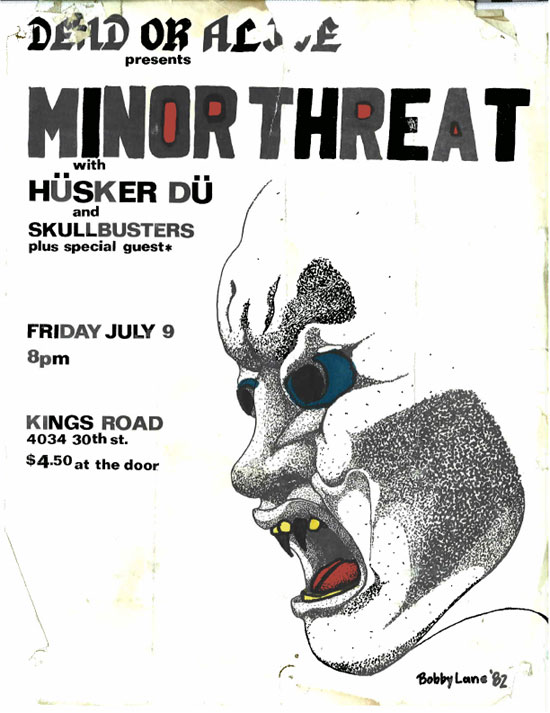 Minor Threat, Husker Du, 1982 
