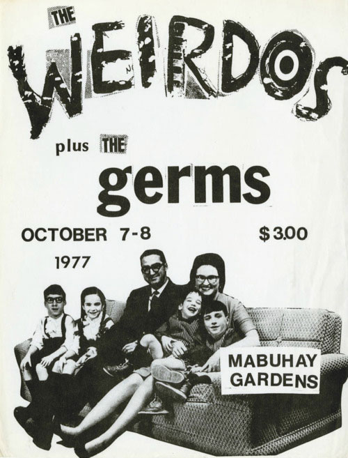 Weirdos and The Germs, 1977