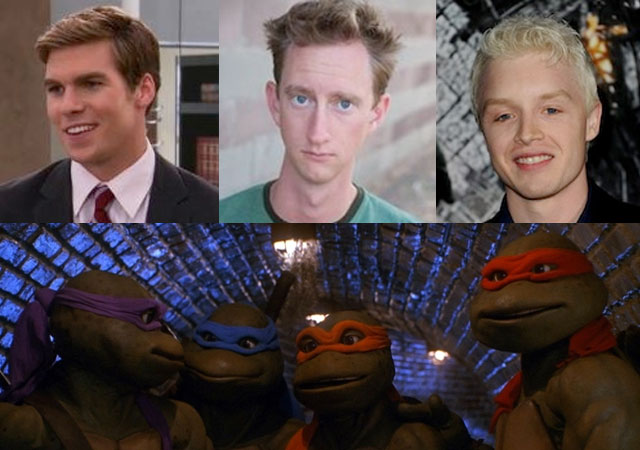 Leonardo will be played by Pete Ploszak, Donatello by Jeremy Howard, and Michaelangelo by Noel Fisher in the new TMNT reboot
