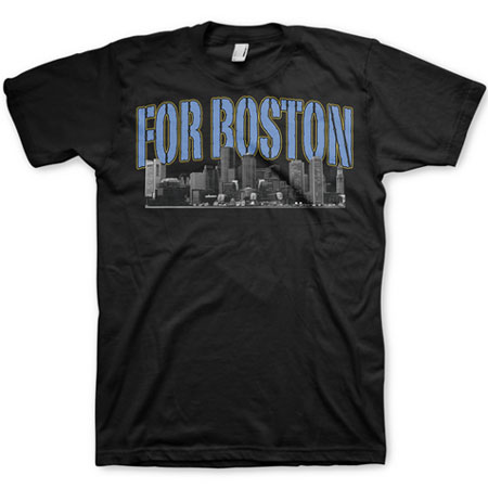 For Boston charity t-shirt