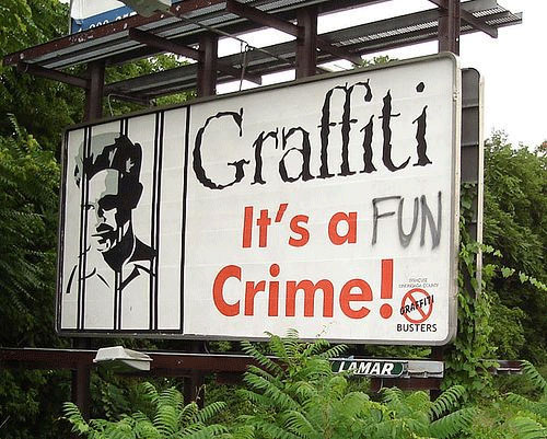 Graffiti: It's a Fun Crime!
