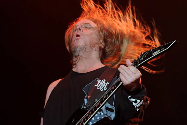 Jeff Hanneman of Slayer
