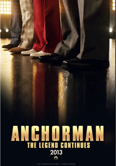 Anchorman: The Legend Continues movie poster