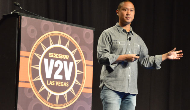 Tony Hsieh, Zappos CEO and SXSW V2V keynote speaker | photo by Shahab Zargari