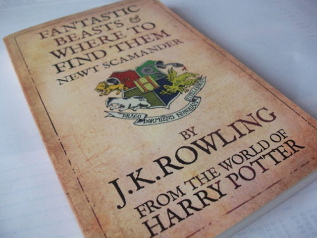 "Fantastic Beasts And Where To Find Them" by "Harry Potter" author JK Rowling