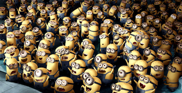 Minions from "Despicable Me"