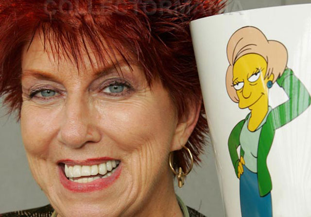 Marcia Wallace, voice of Edna Krabappel on "The Simpsons"