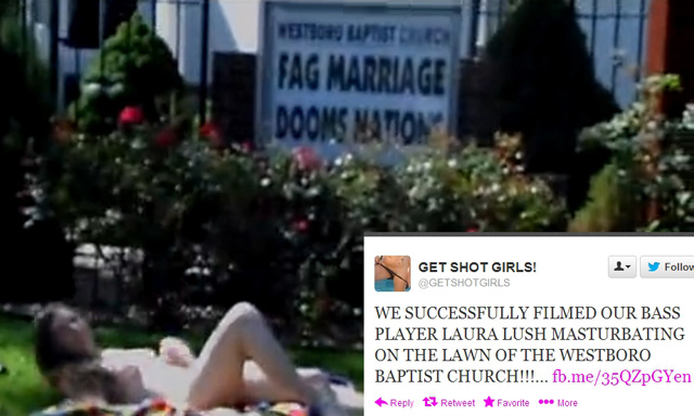 Baptist Girl Porn - Punk Band Shoots Porn Film on Front Lawn of Westboro Baptist Church |