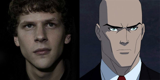 Jesse Eisenberg cast as Lex Luthor in "Batman vs. Superman"