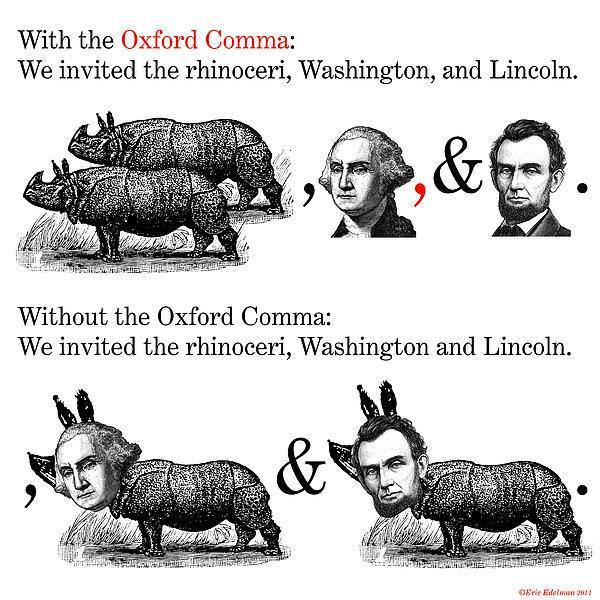 The Rhinoceri, Washington and Lincoln