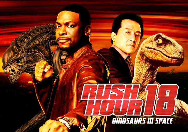 Rush Hour 18: Dinosaurs in Space