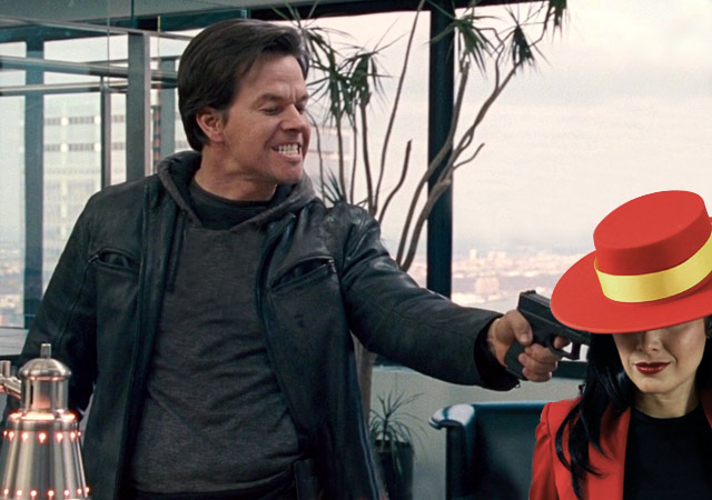 Mark Wahlberg Captures Carmen Sandiego