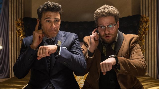 "The Interview," starring James Franco and Seth Rogen, and pissing off Kim Jong-un