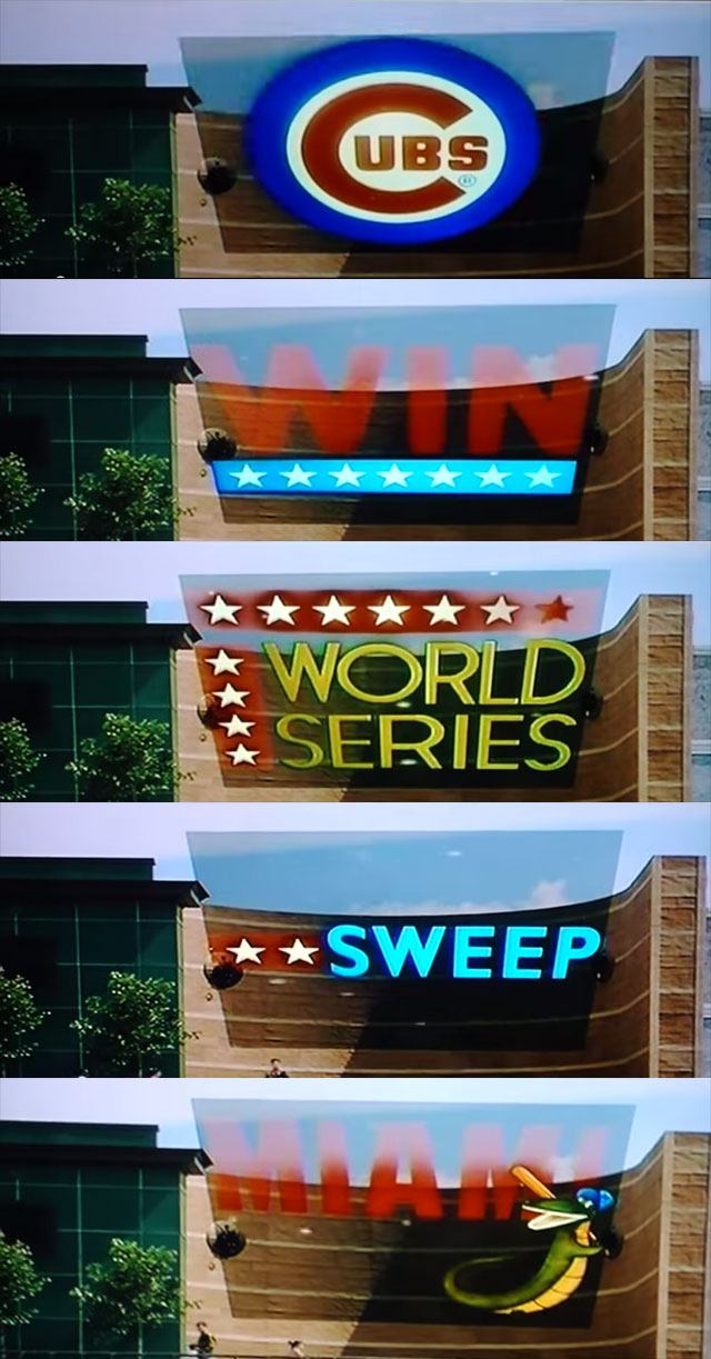 Cubs Win World Series! (Back to the Future Part II)