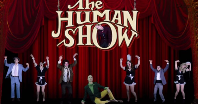 The Muppets perform "The Human Show"