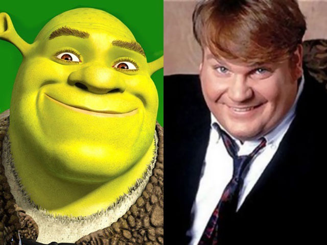 Chris Farley as Shrek