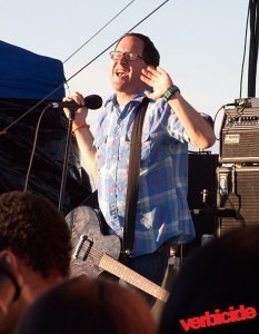 The Hold Steady play the Honda Bigfoot stage at the 2010 Sasquatch festival.