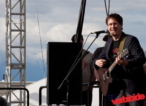 The Mountain Goats play the Honda Bigfoot stage at the 2010 Sasquatch festival.