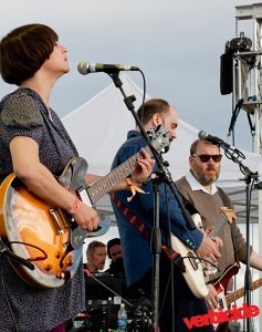 Camera Obscura play the Honda Bigfoot stage at the 2010 Sasquatch festival in George, Washington.