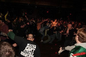 Crazy pit during Sick of It All