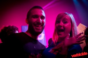 Fans at the Mt Eden show