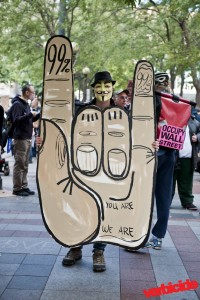 Occupy Seattle by Suzi Pratt