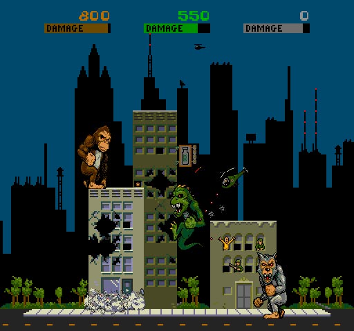 “Rampage” Video Game to Become a Movie