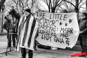 OWS Protest at Bloomberg's house
