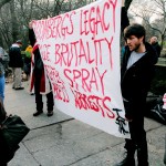 OWS Protest at Bloomberg's house