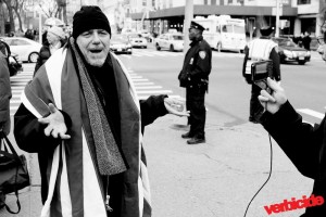 OWS Protest at Bloomberg's house