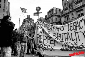 OWS Protest at Bloomberg's house