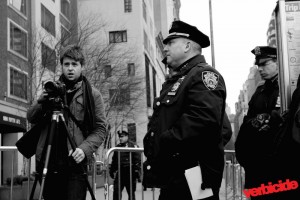 OWS Protest at Bloomberg's house