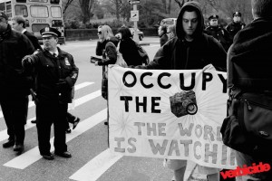 OWS Protest at Bloomberg's house