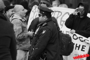 OWS Protest at Bloomberg's house