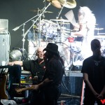 Motorhead - Lemmy sneaking a smoke