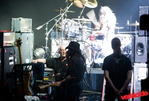 Motorhead - Lemmy sneaking a smoke