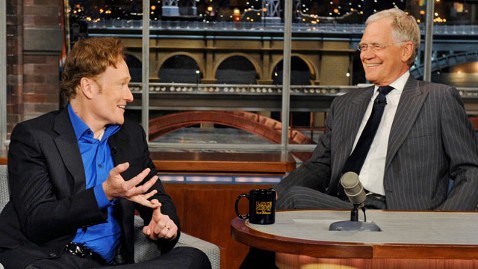 O'Brien and Letterman