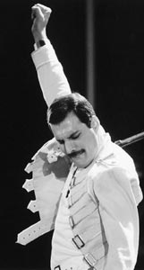 Freddie Mercury of Queen