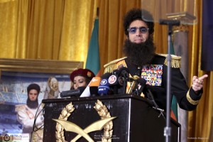 Press Conference with General Aladeen