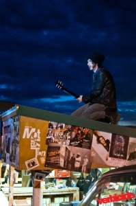 Reignwolf on the Easy Street roof