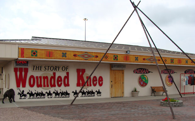 Wounded Knee Museum in May 2008, photo by Jackson Ellis