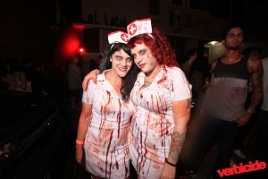 The medical staff at Terror Fest?