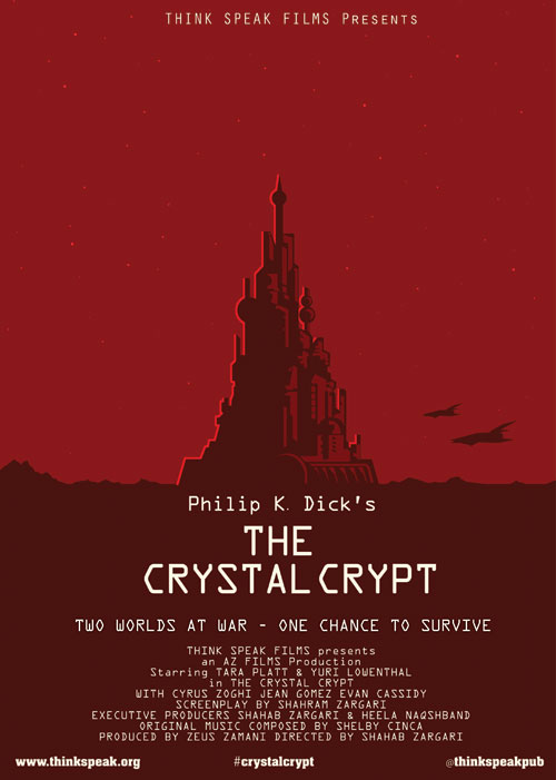 Philip K. Dick's "The Crystal Crypt" movie poster